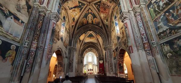 Visita guidata a Galatina, affreschi della basilica di Santa Caterina d'Alessandria