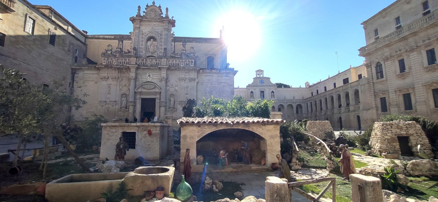 Mercatini di Natale a Lecce e il Presepe di Sabbia