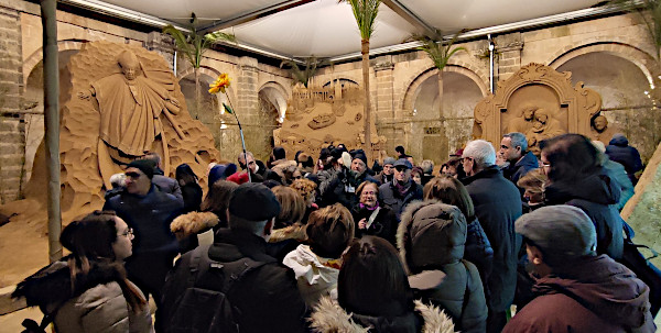 Una visita guidata al celebre Presepe di Sabbia di Scorrano