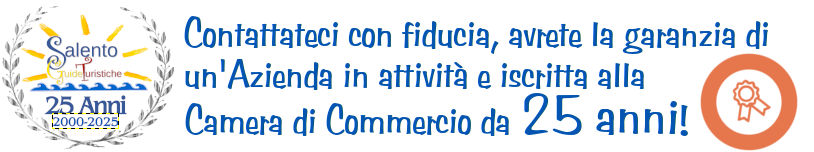 La garanzia di un'Azienda in attività e iscritta alla Camera di Commercio da 25 anni!